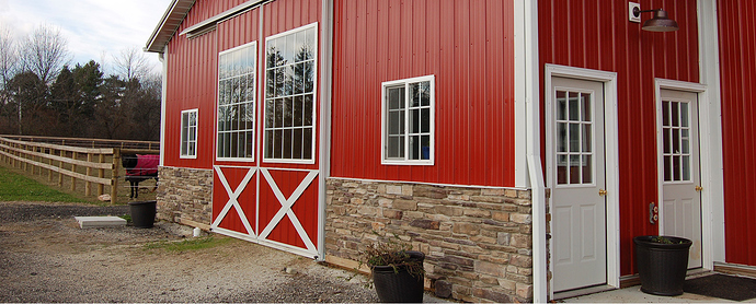 red barn