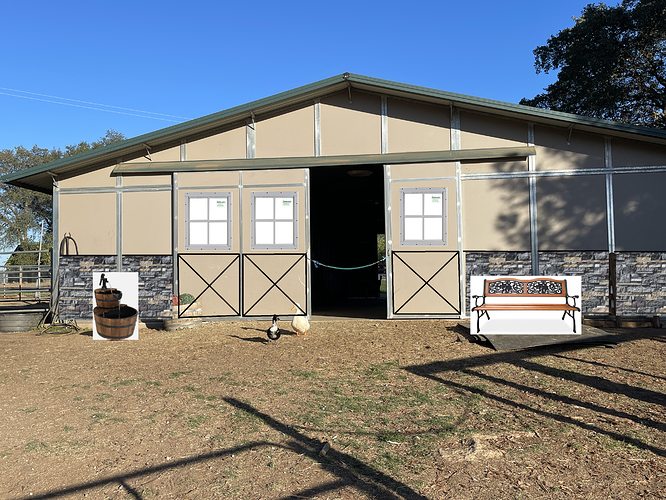 tan barn