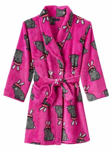 pink bunny robe