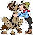 0060-0807-2420-1628_Cartoon_of_a_Cowboy_Kissing_His_Surprised_Horse_clipart_image-112x120.jpg