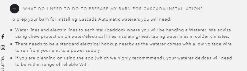 The Cascada Waterer