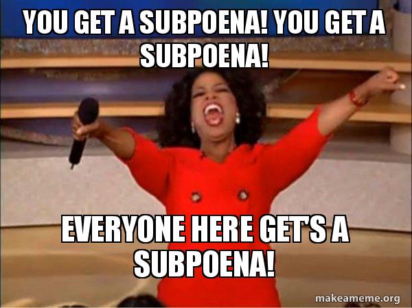 subpoena